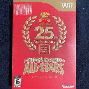 Wii Super Mario 25th Anniversary All Stars Limited Edition